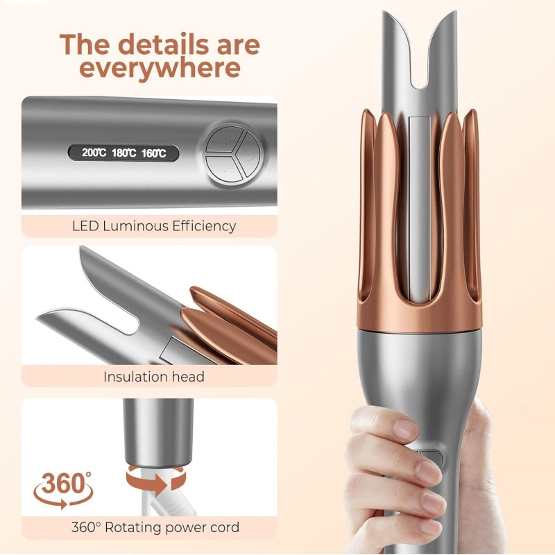 Curlora™ Automatic Hair Curler – Perfect Curls in Seconds