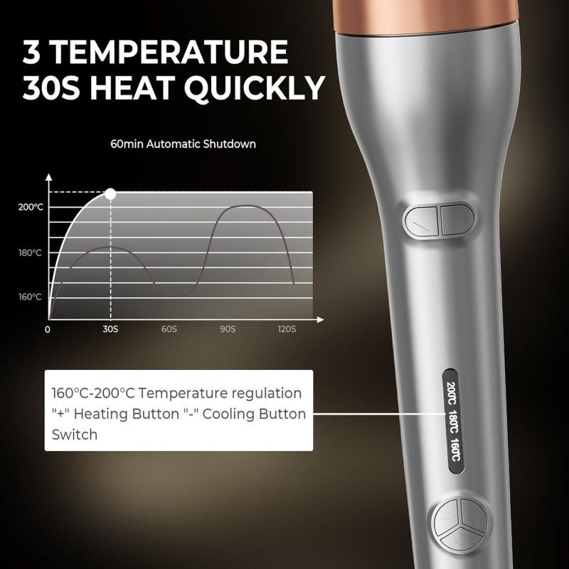 Curlora™ Automatic Hair Curler – Perfect Curls in Seconds